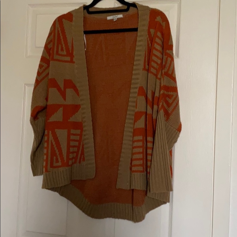 Fall colors cardigan